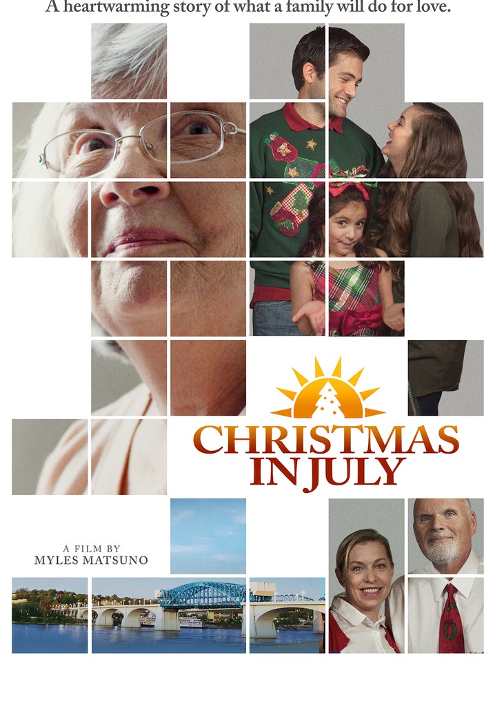 Christmas in July poster