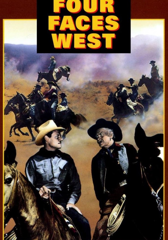 Four Faces West poster