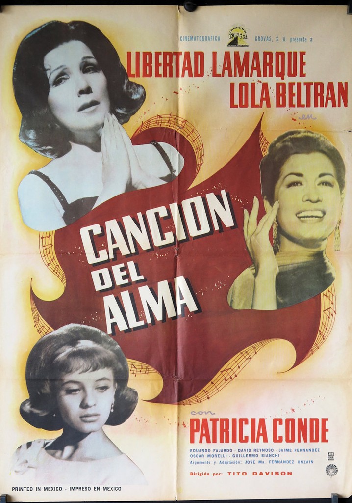 Canción del alma poster