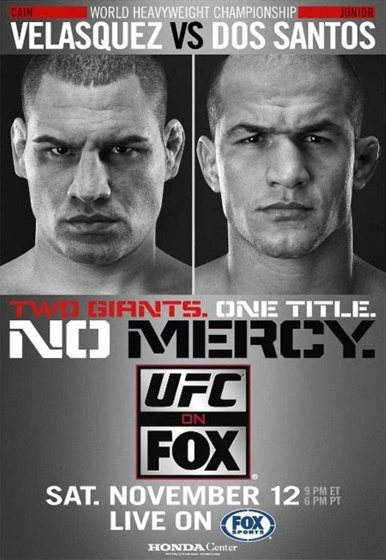 UFC on Fox 1: Velasquez vs. Dos Santos poster