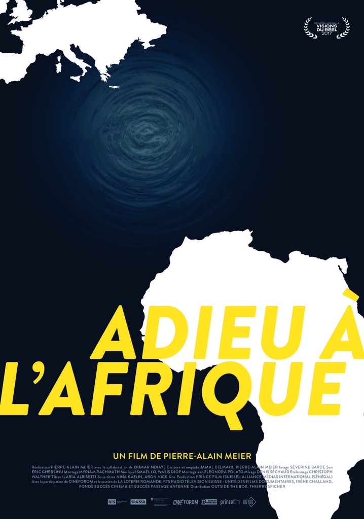 Adieu à l'Afrique poster