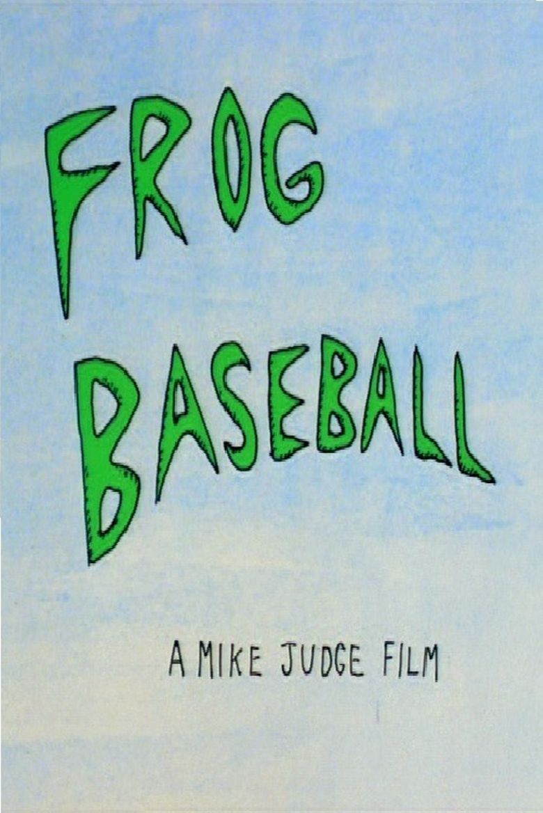 Frog Baseball poster