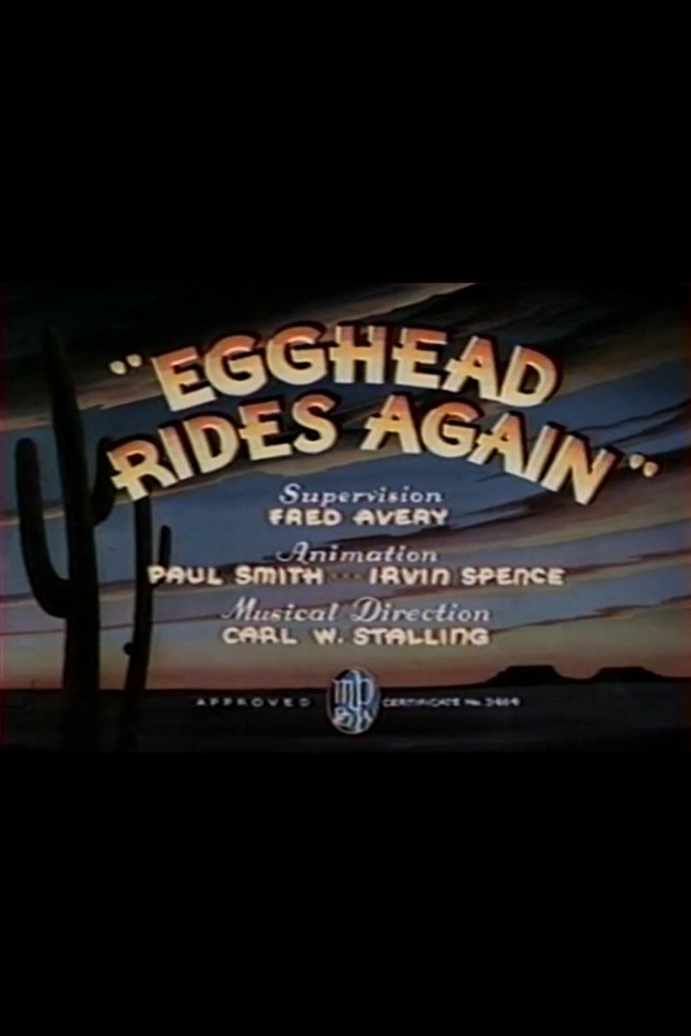 Egghead Rides Again poster