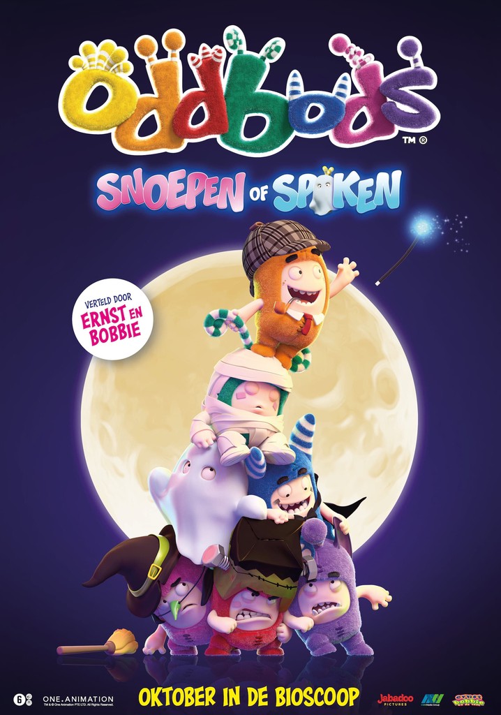 Oddbods snoepen of spoken poster