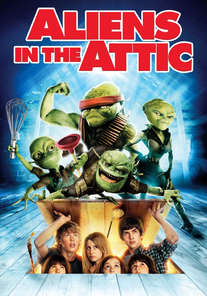 Aliens in the Attic poster