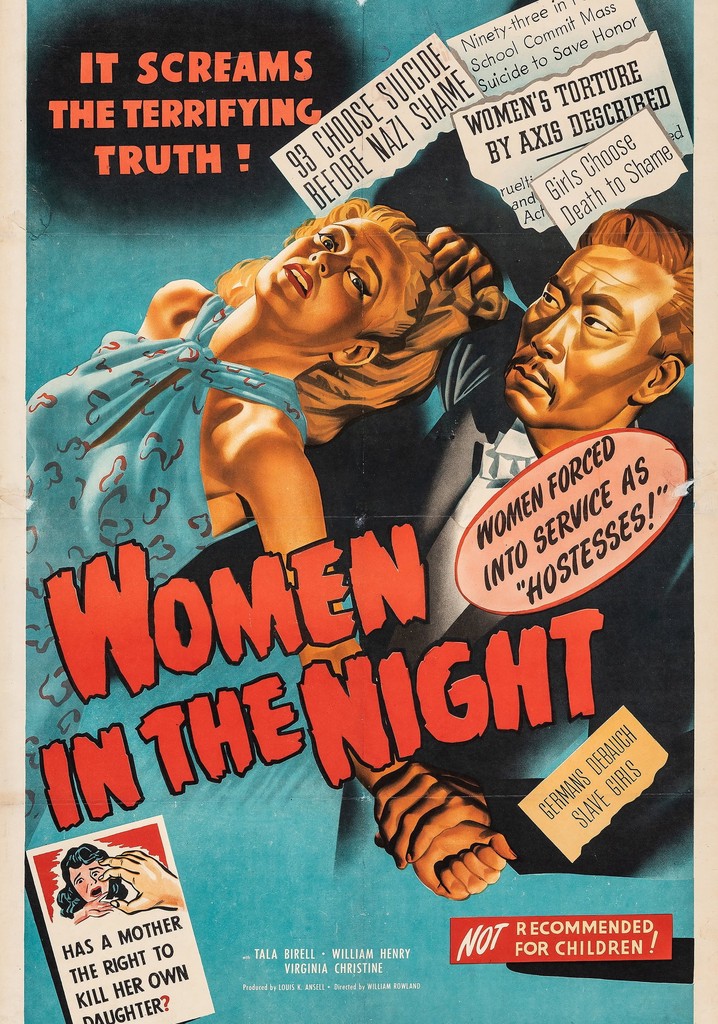 Women in the Night poster