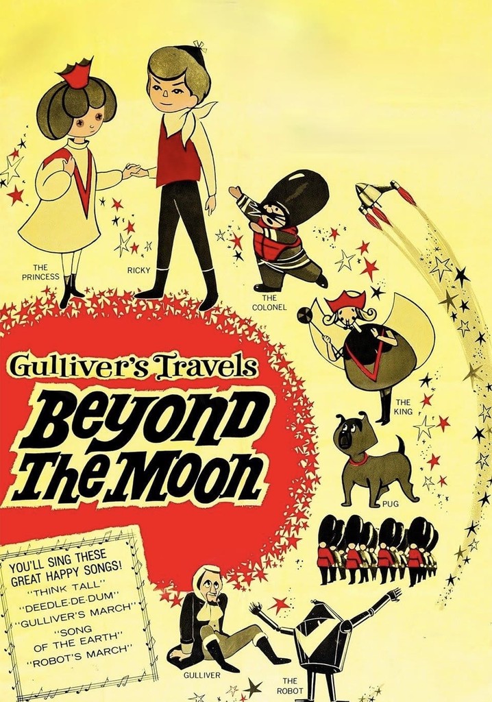 Gulliver's Travels Beyond the Moon poster