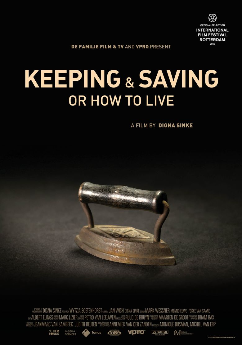 Keeping & saving or how to live poster