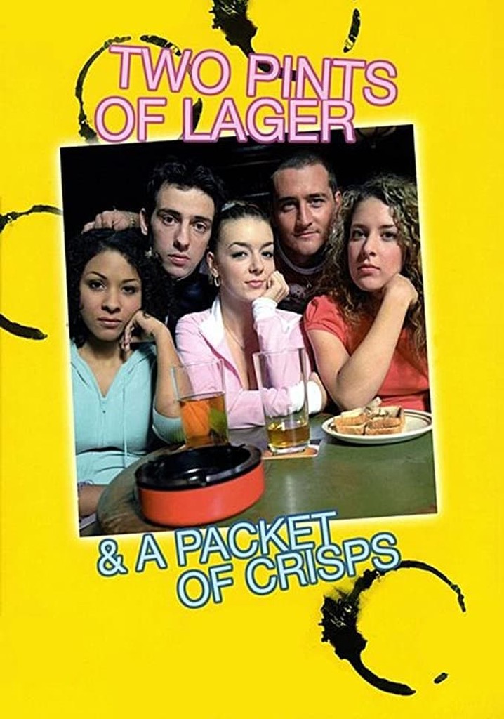 Two Pints of Lager and a Packet of Crisps poster