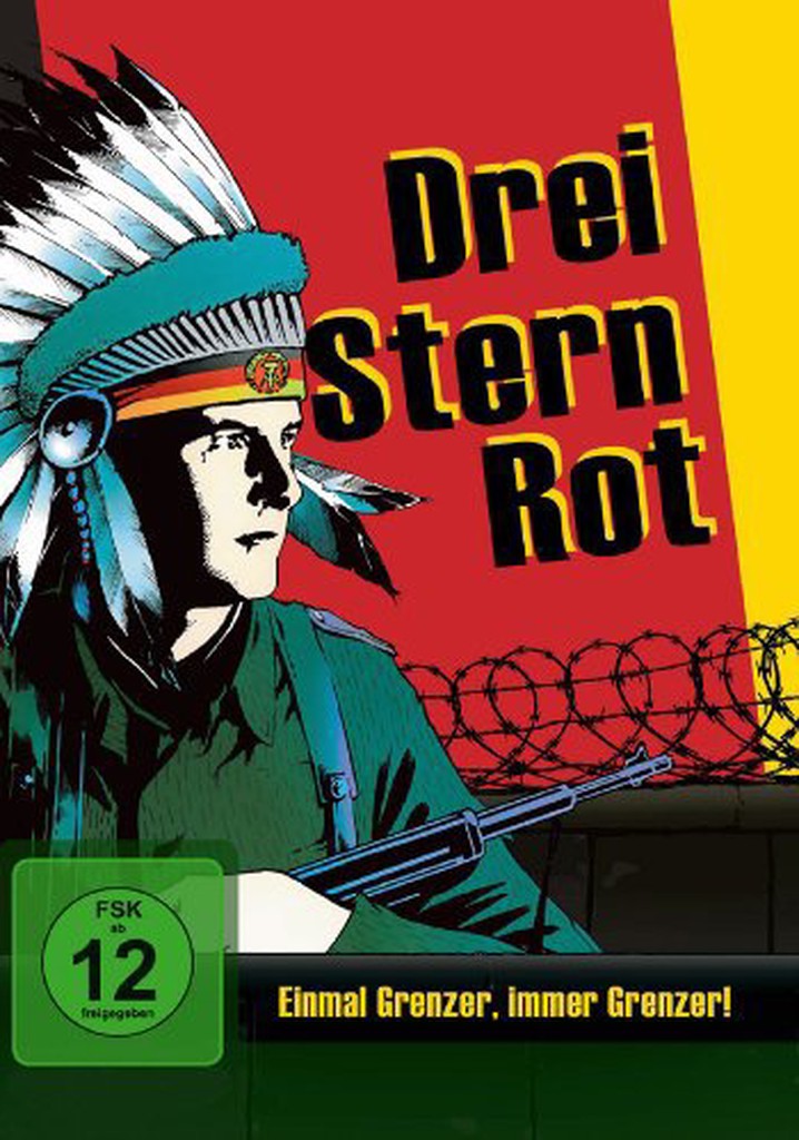 Drei Stern Rot poster