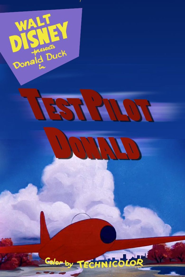 Test Pilot Donald poster