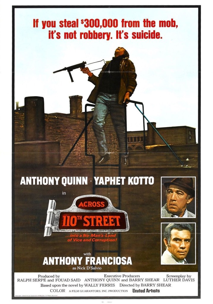 Across 110th Street poster