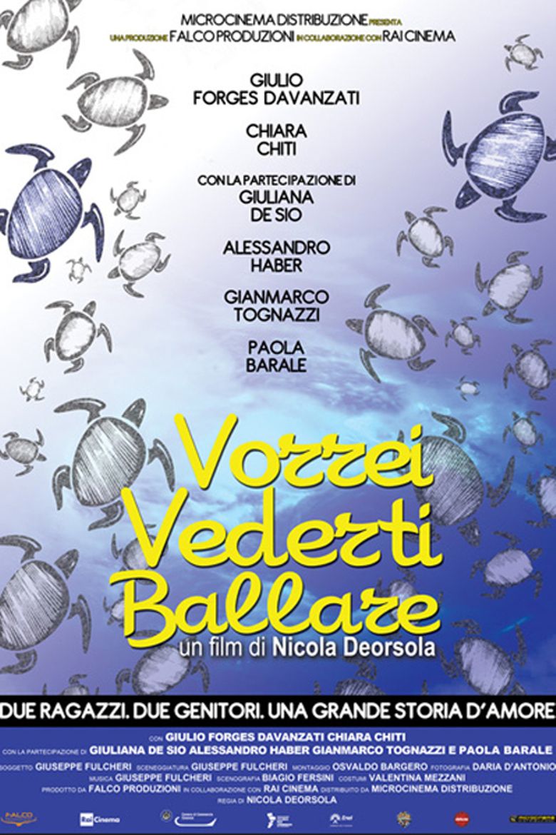 Vorrei vederti ballare poster