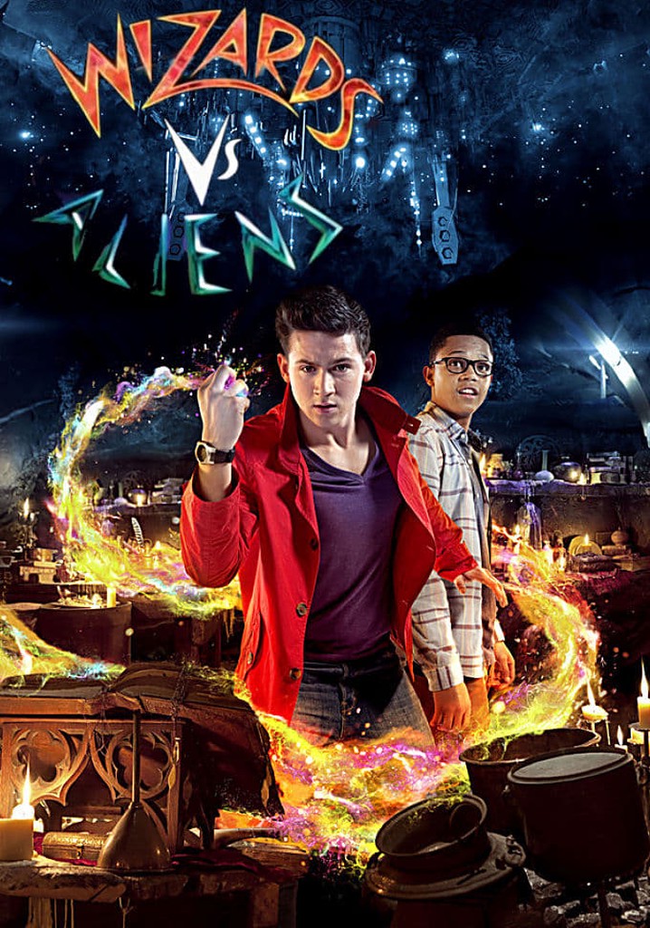 Wizards vs Aliens poster