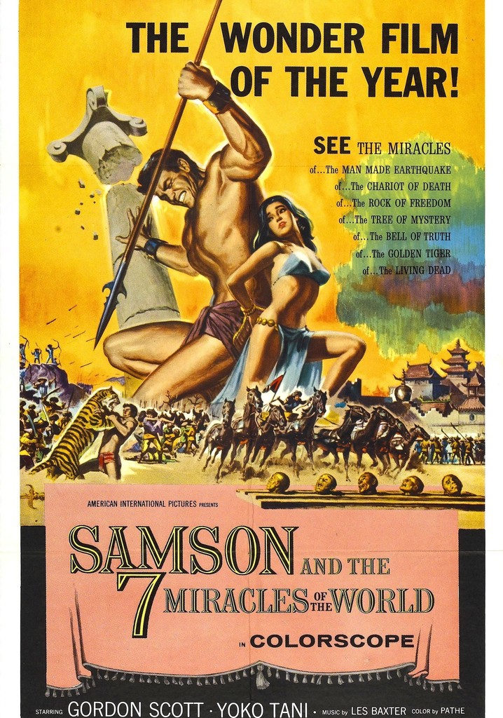 Samson and the Seven Miracles of the World poster