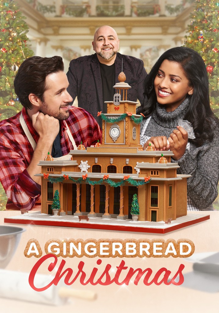 A Gingerbread Christmas poster