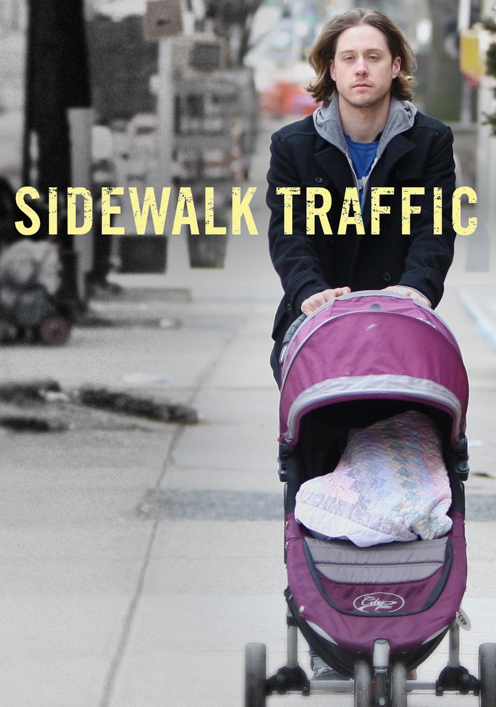 Sidewalk Traffic poster