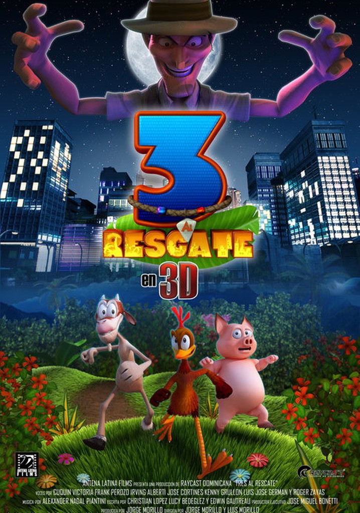 3 al Rescate poster