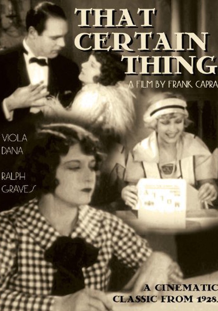That Certain Thing poster