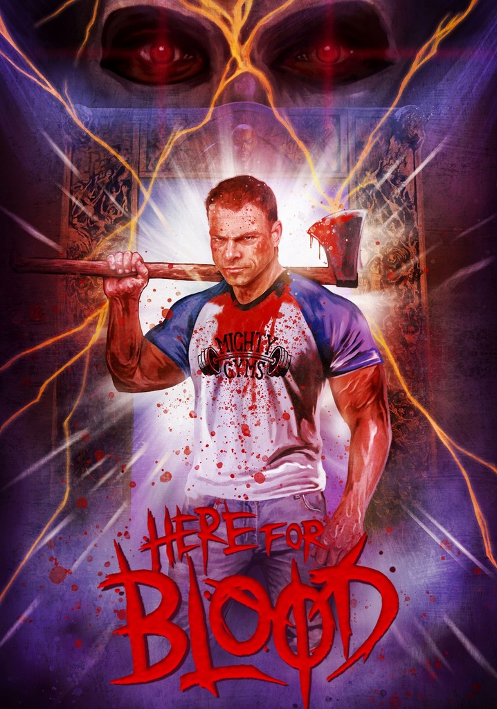 Here for Blood poster