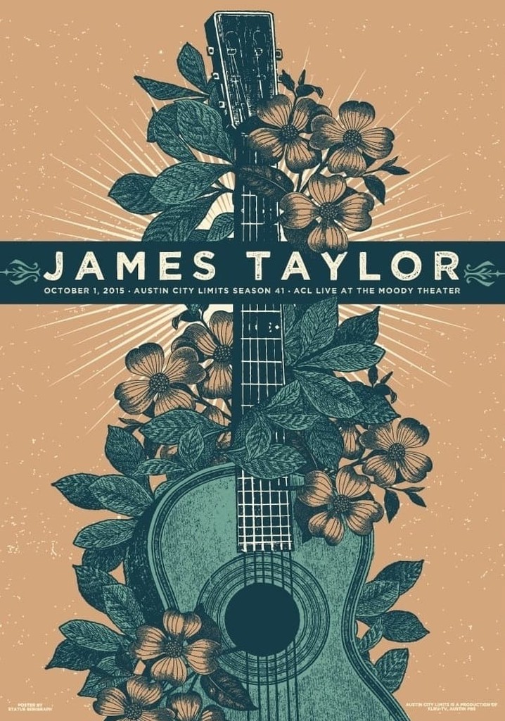 James Taylor - Austin City Limits Festival poster