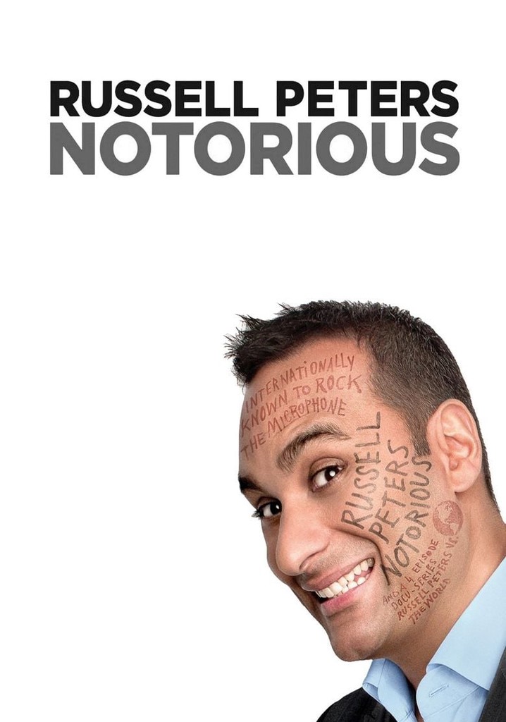 Russell Peters: Notorious poster