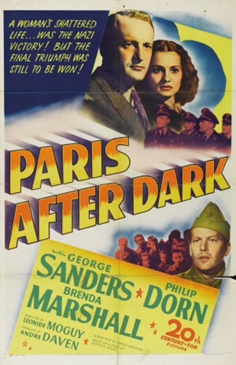 Paris After Dark poster