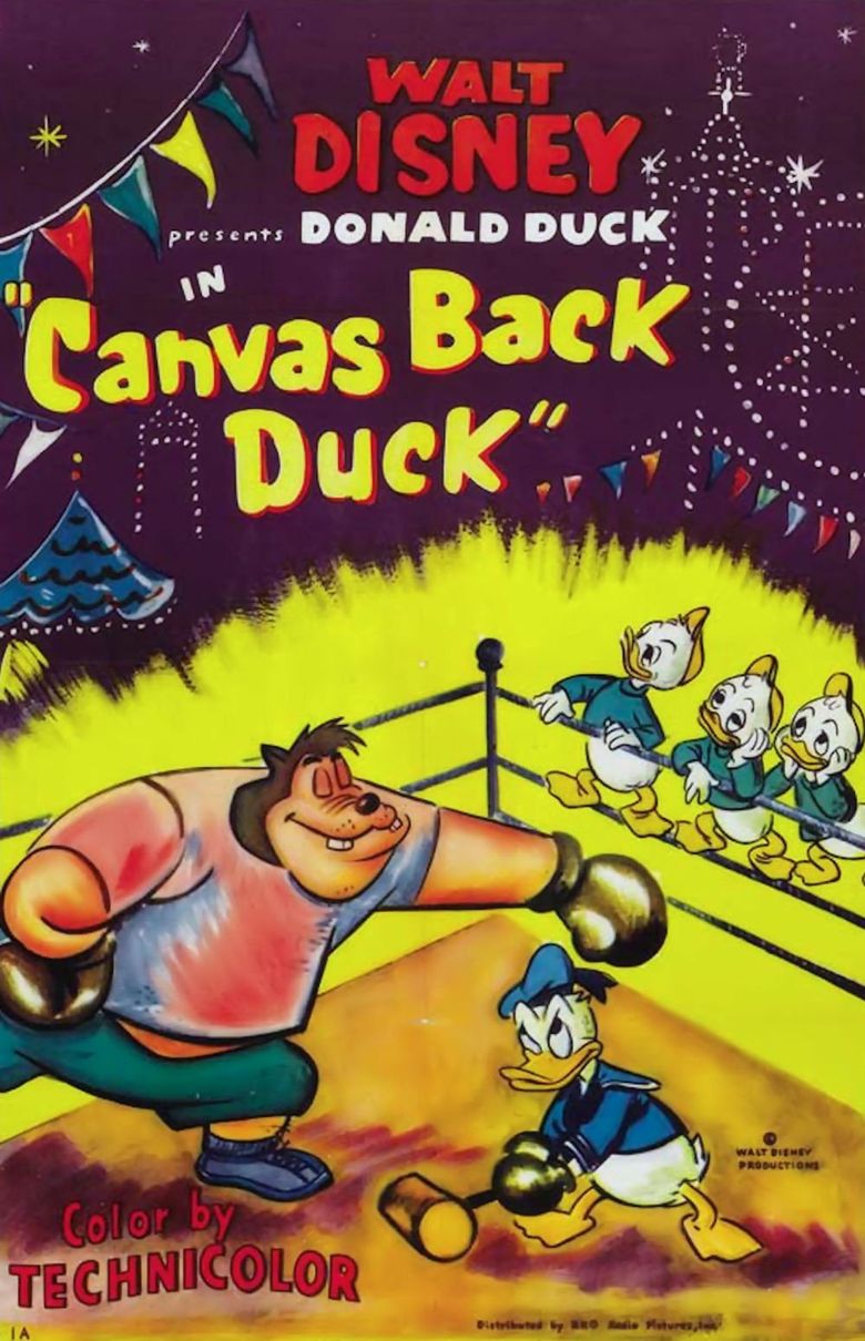 Canvas Back Duck poster