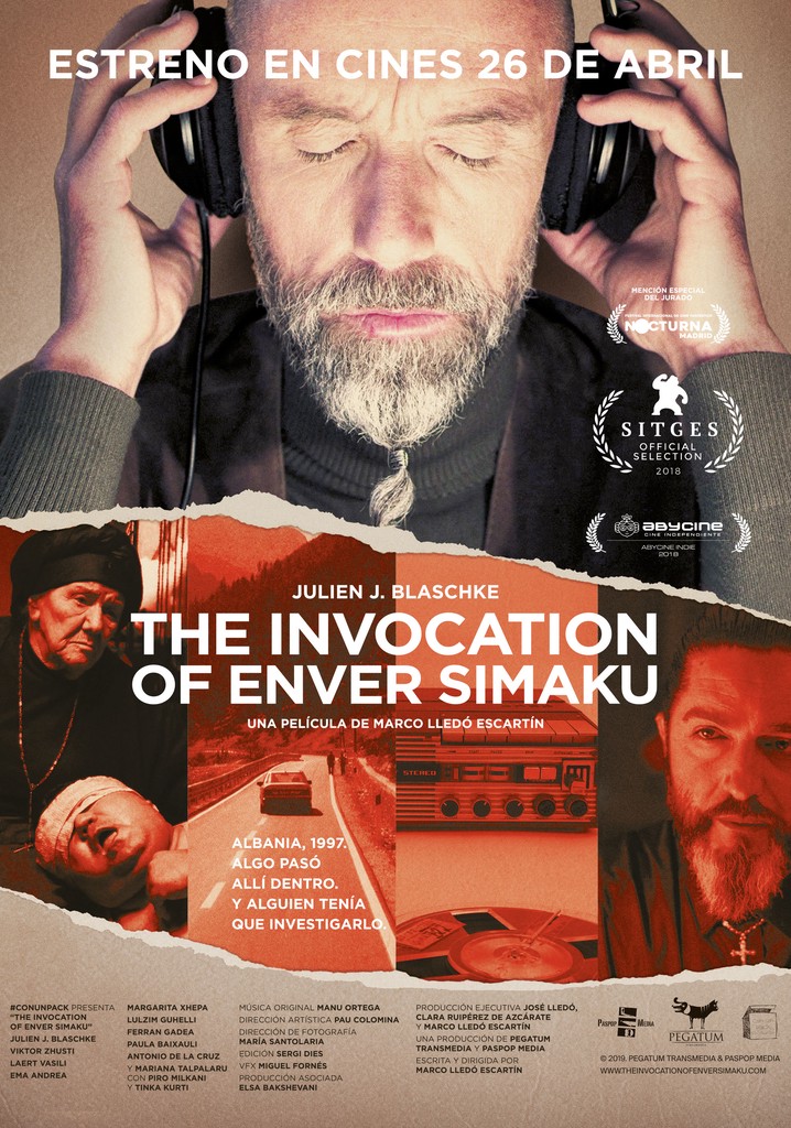 The Invocation of Enver Simaku poster