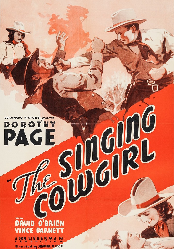 The Singing Cowgirl poster