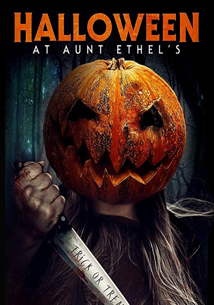 Halloween at Aunt Ethel's poster