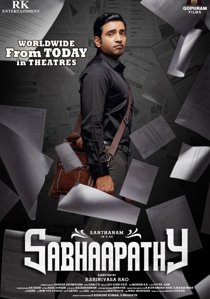 Sabhaapathy poster