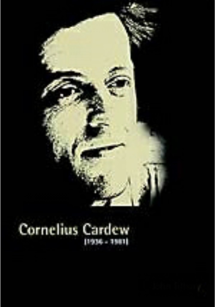 Cornelius Cardew: 1936-1981 poster