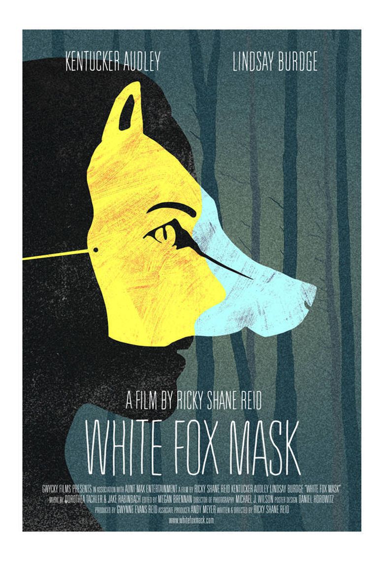 White Fox Mask poster