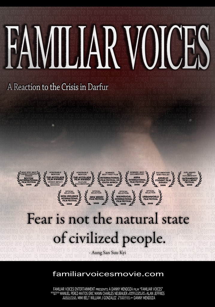 Familiar Voices poster