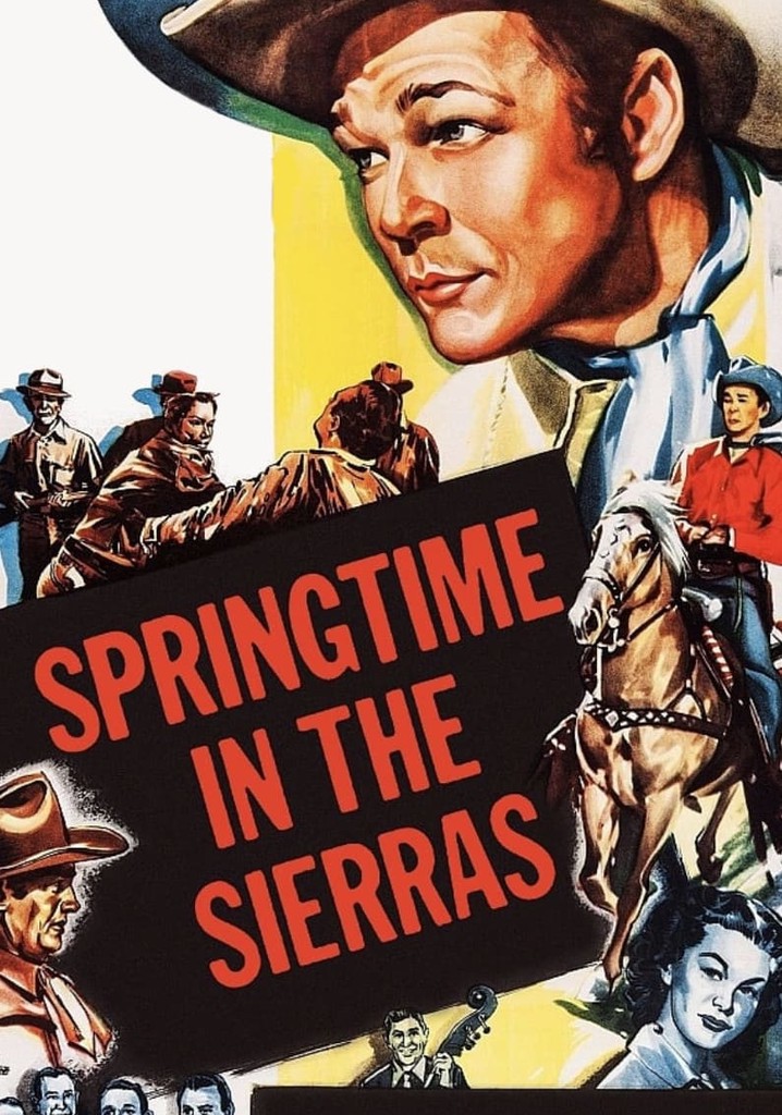Springtime in the Sierras poster