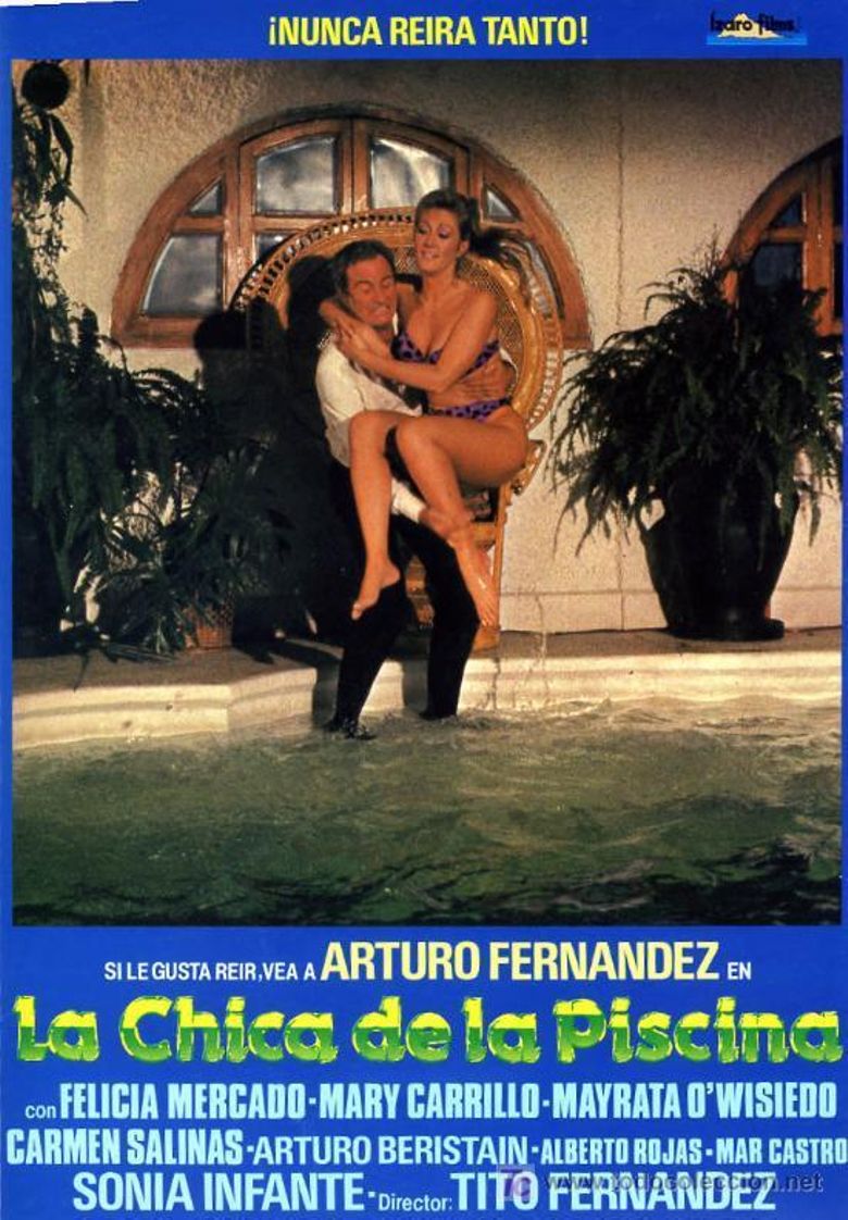 La chica de la piscina poster