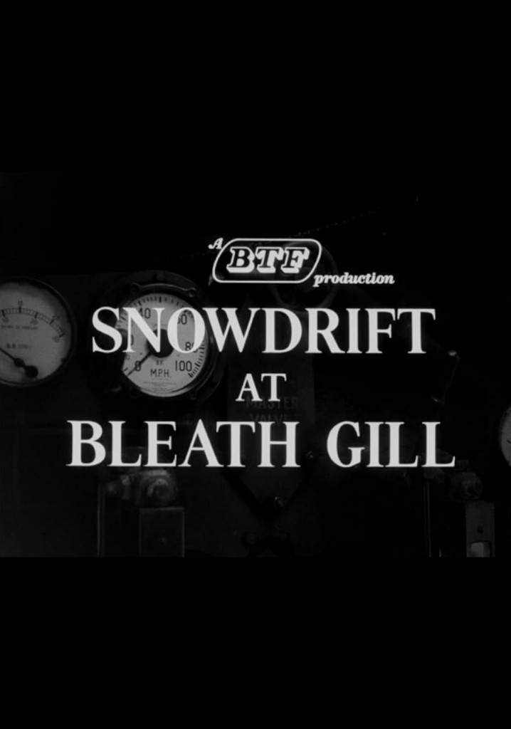 Snowdrift at Bleath Gill poster