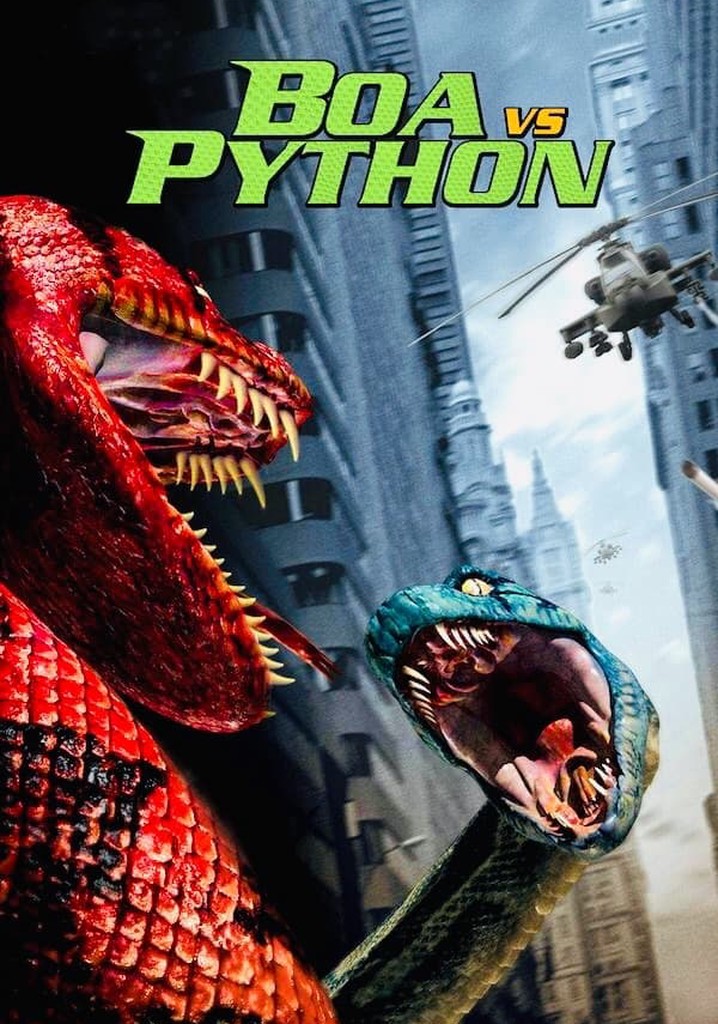 Boa vs. Python poster