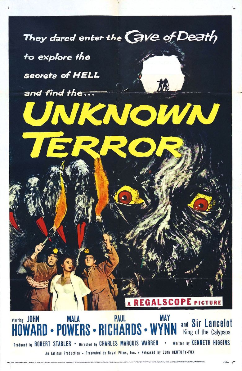 The Unknown Terror poster