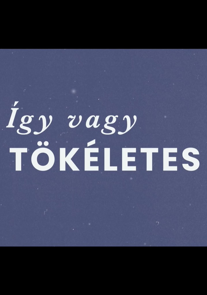 Így vagy tökéletes poster