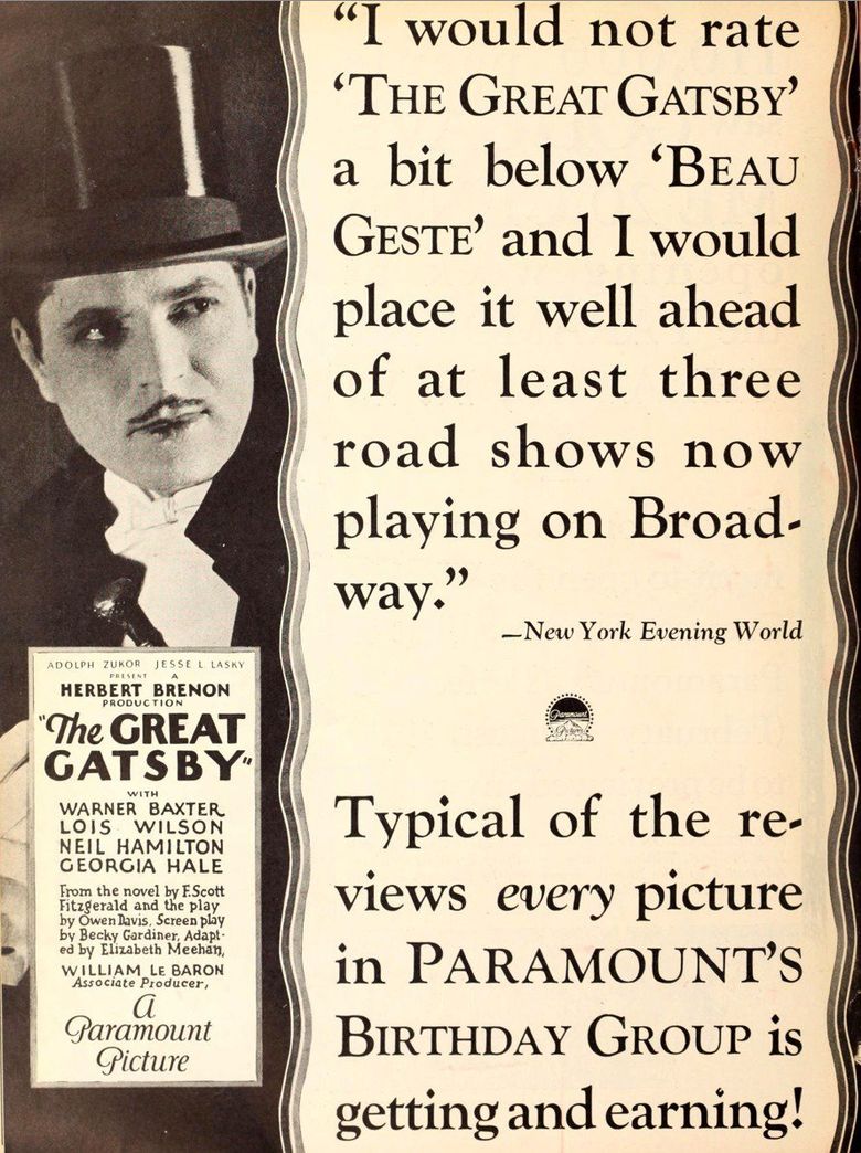 The Great Gatsby poster