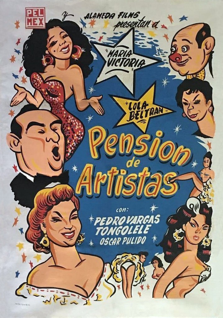 Pensión de artistas poster