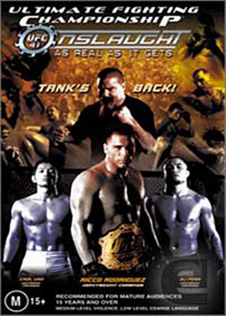 UFC 41: Onslaught poster