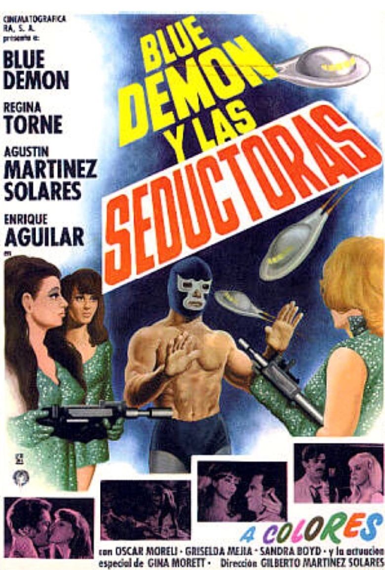 Blue Demon y las invasoras poster