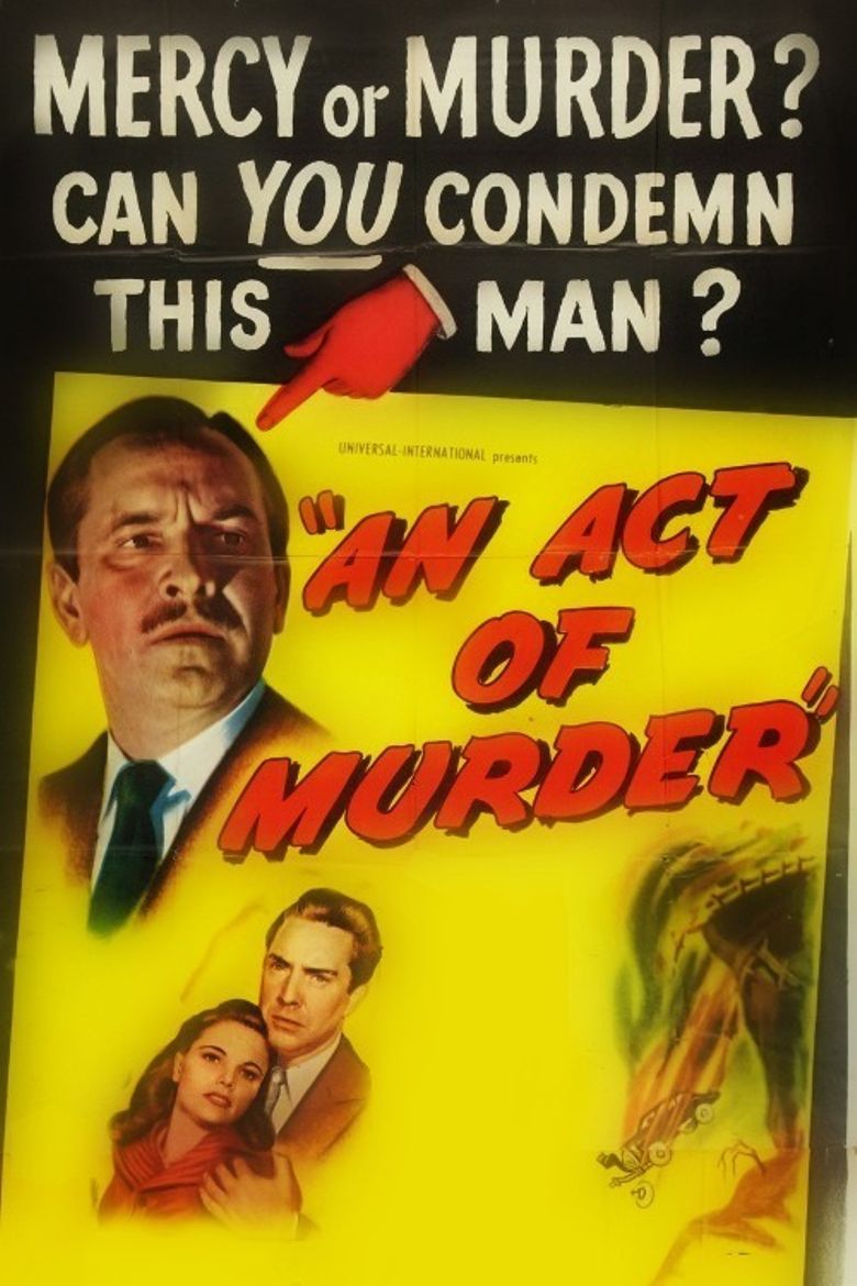 An Act of Murder poster