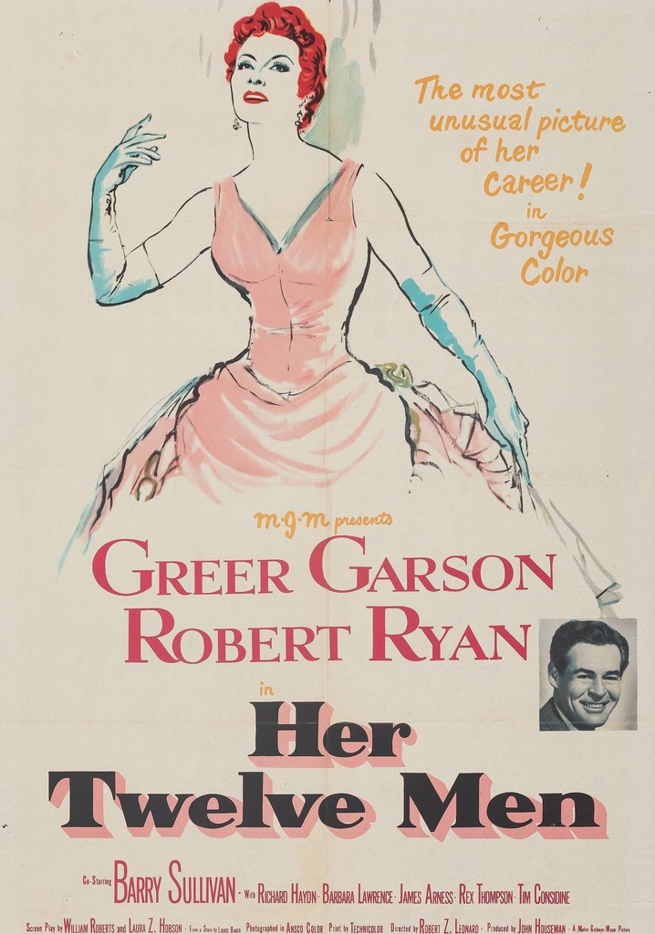 Her Twelve Men poster