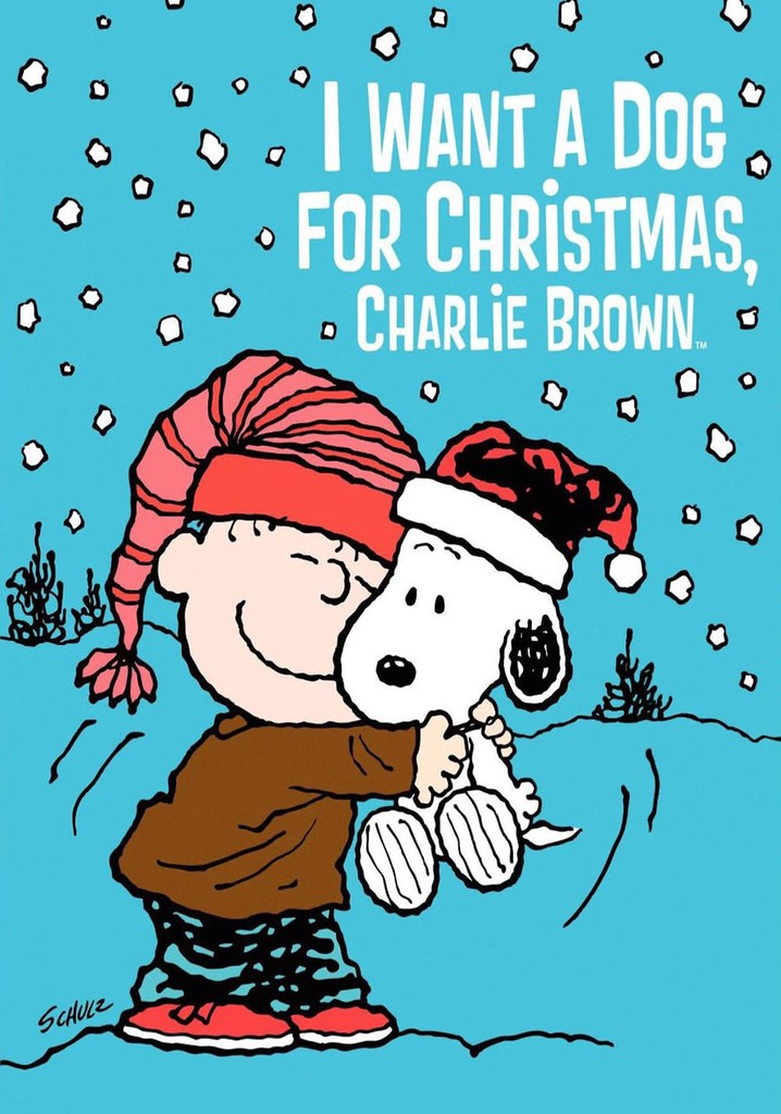 I Want a Dog for Christmas, Charlie Brown poster