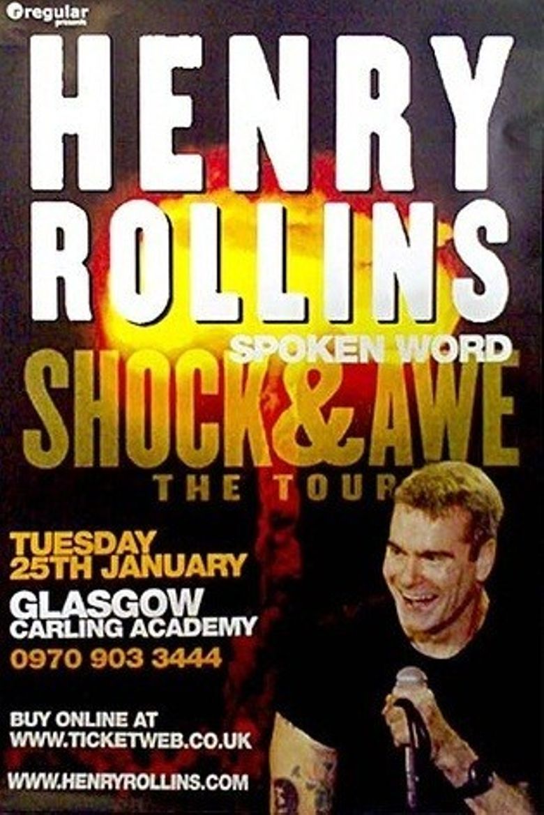 Henry Rollins: Shock and Awe poster