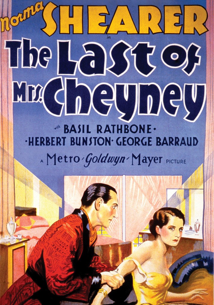 The Last of Mrs. Cheyney poster